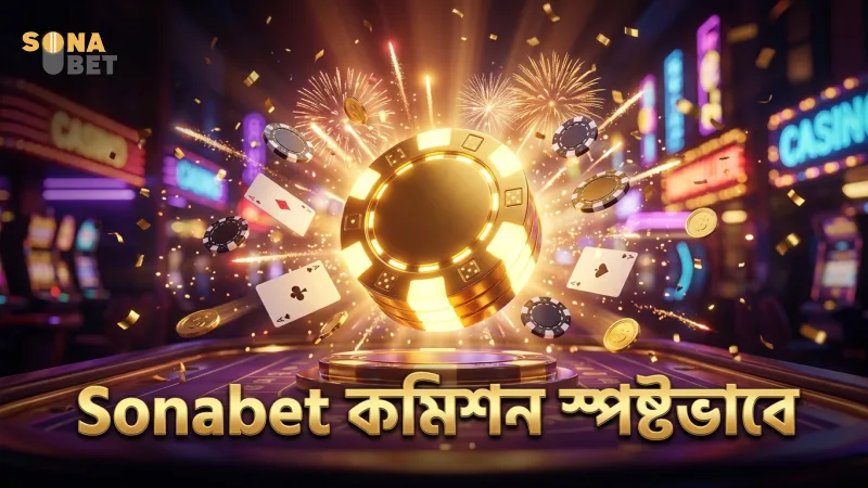 Sonabet কমিশন ও শর্তাবলী স্পষ্টভাবে প্রদর্শন করে