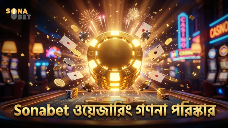 বাজির ওয়েজারিং গণনায় Sonabet-এর স্বচ্ছতা।