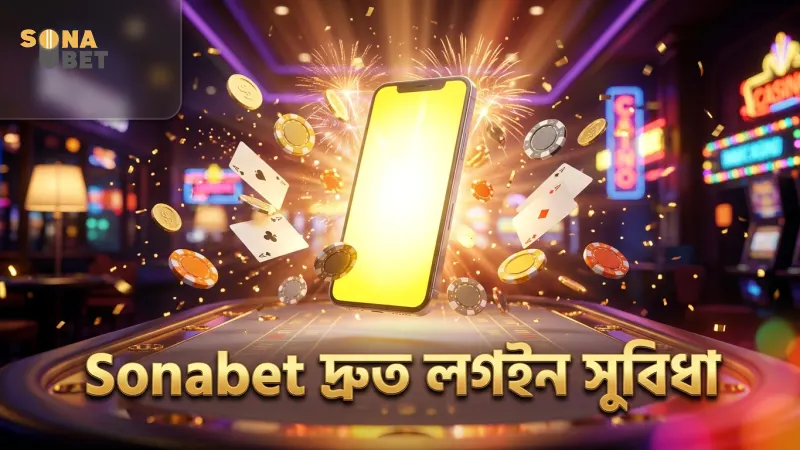 Sonabet-এ দ্রুত লগইন করে বেট স্থাপন সহজ করুন