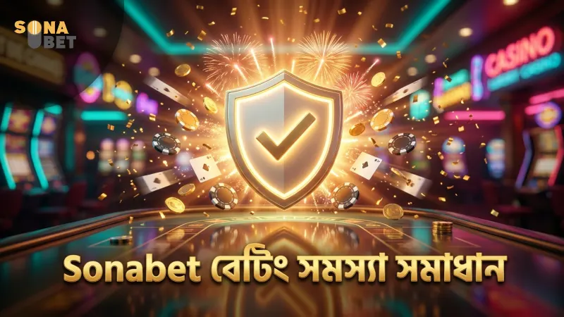 সাধারণ বেটিং সমস্যার সমাধান ও Sonabet নিরাপত্তা বৈশিষ্ট্য