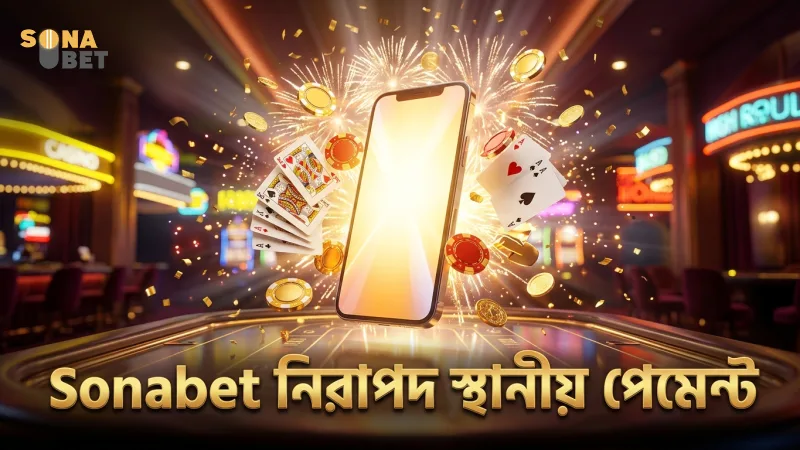 Sonabet এ স্থানীয় পেমেন্ট পদ্ধতি দ্রুত ও নিরাপদ।