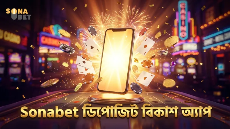 Sonabet ডিপোজিটের জন্য মোবাইলে বিকাশ অ্যাপ ব্যবহার করা হয়