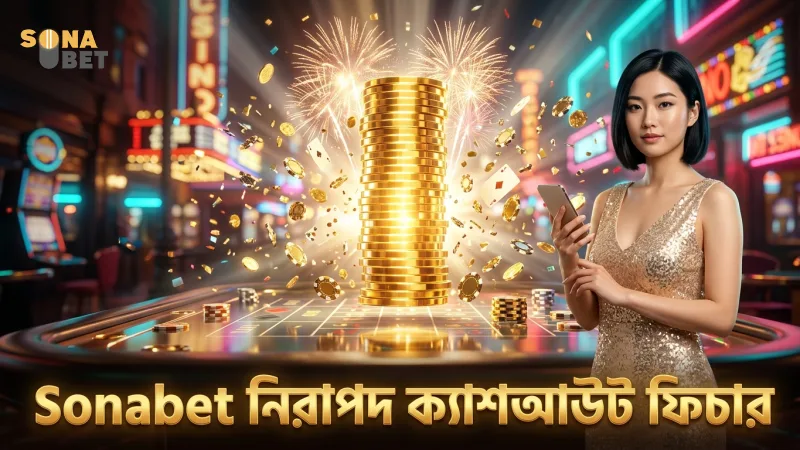 Sonabet এ ৫০% ক্যাশআউট ফিচার নিরাপদ ও কার্যকর।