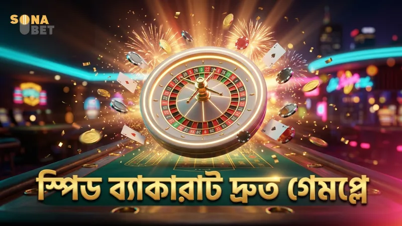 স্পিড ব্যাকারাটে দ্রুত গেমপ্লে ও নির্ভরযোগ্যতা বজায় রাখা হয়।